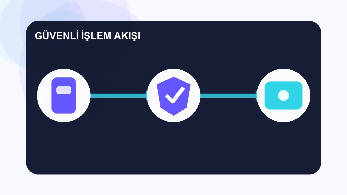 10Pay nedir güvenli işlem akışı illüstrasyonu